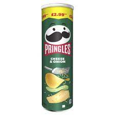 Pringles Cheese & Onion Crisps  165g