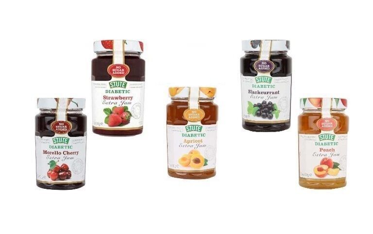 Stute No Sugar Added Peach Jam 430g