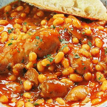 Heinz Baked Beanz with Pork Sausages in Tomato Sauce 415g