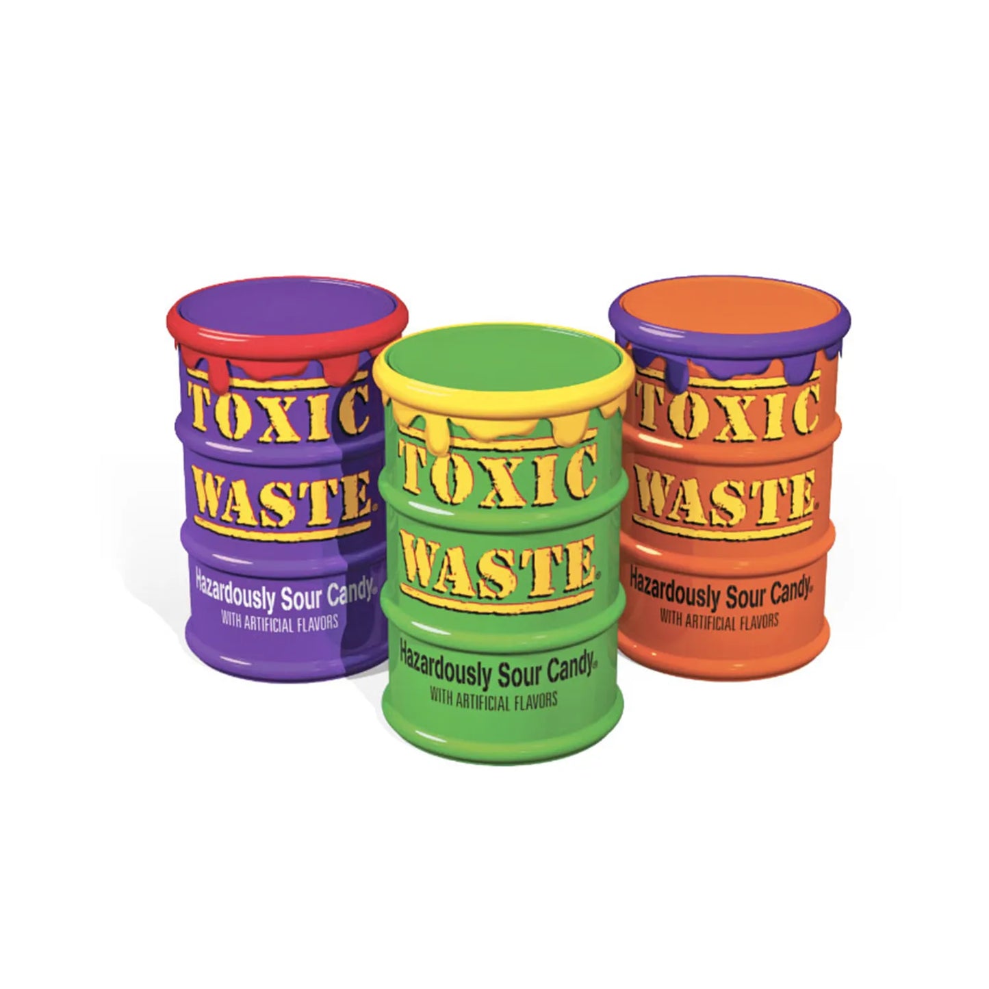 Toxic Waste Red Drum Extreme Sour Candy 42g