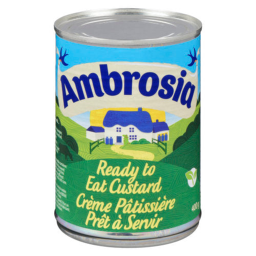 Ambrosia Ready To Eat Devon Custard 400g แอมโบรเซีย เรดดี้ ทู อีท เดวอน คัสตาร์ด 400 กรัม