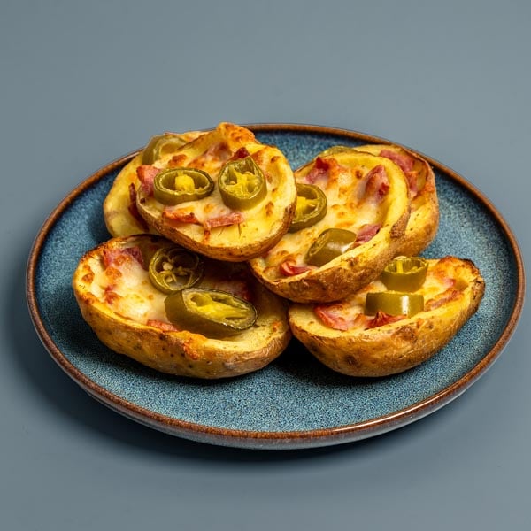 [Best Before 3Apr2026] Bannisters Farm 4 Cheese & Jalapeno Baked Potato Skins 260g