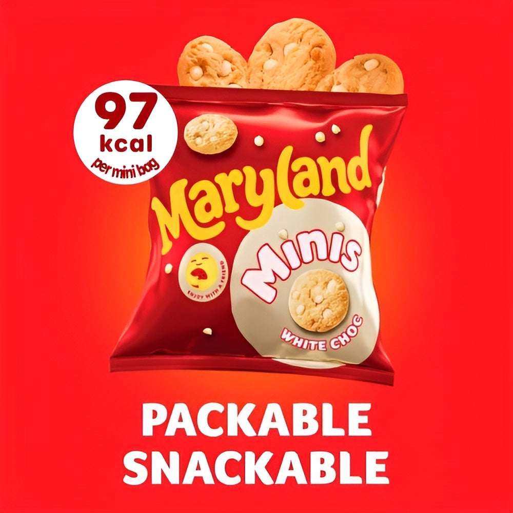 [BestBefore-31Dec2025] Maryland 6 Pack Minis White Chocolate 118.8g