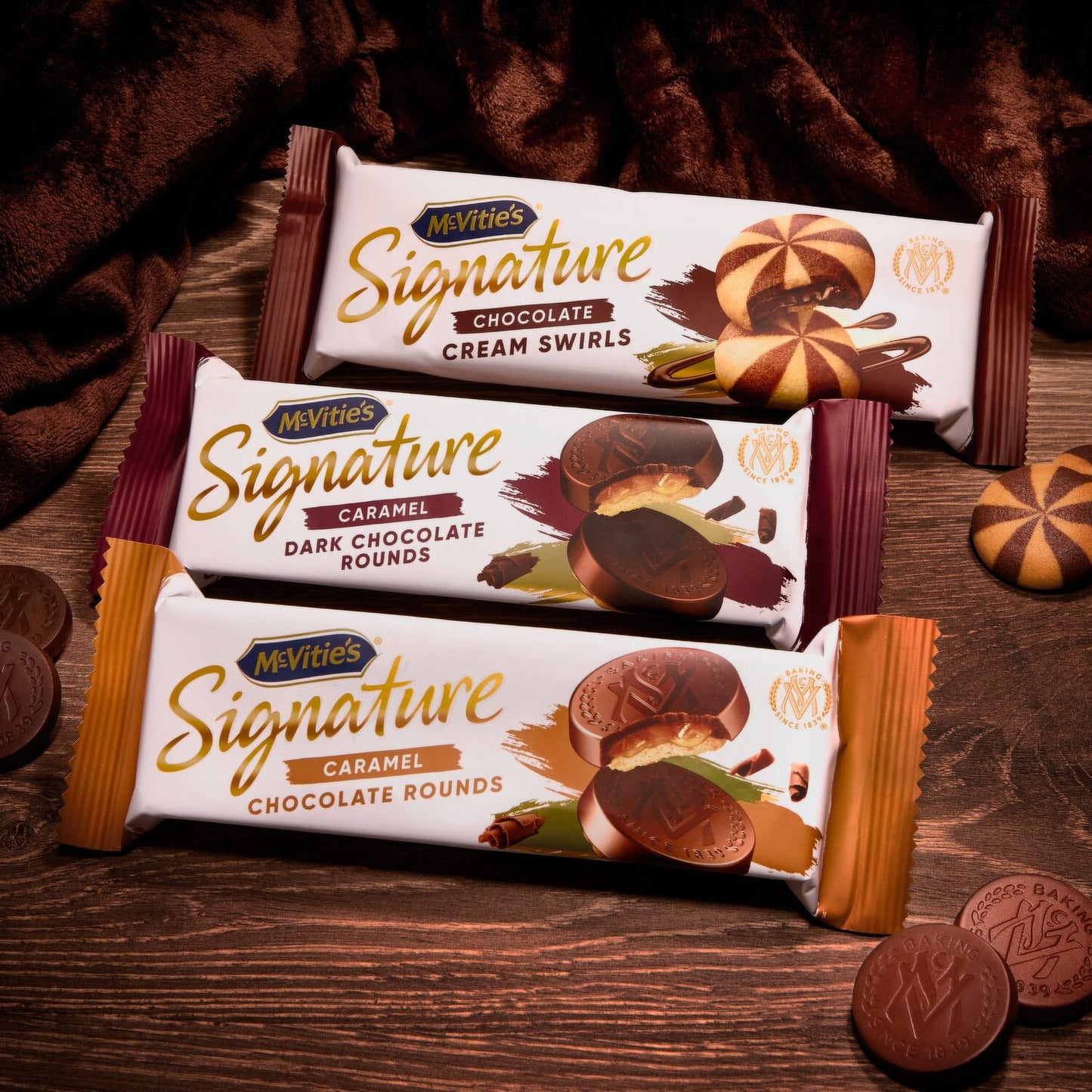 McVitie's Signature Chocolate Cream Swirls 142g
