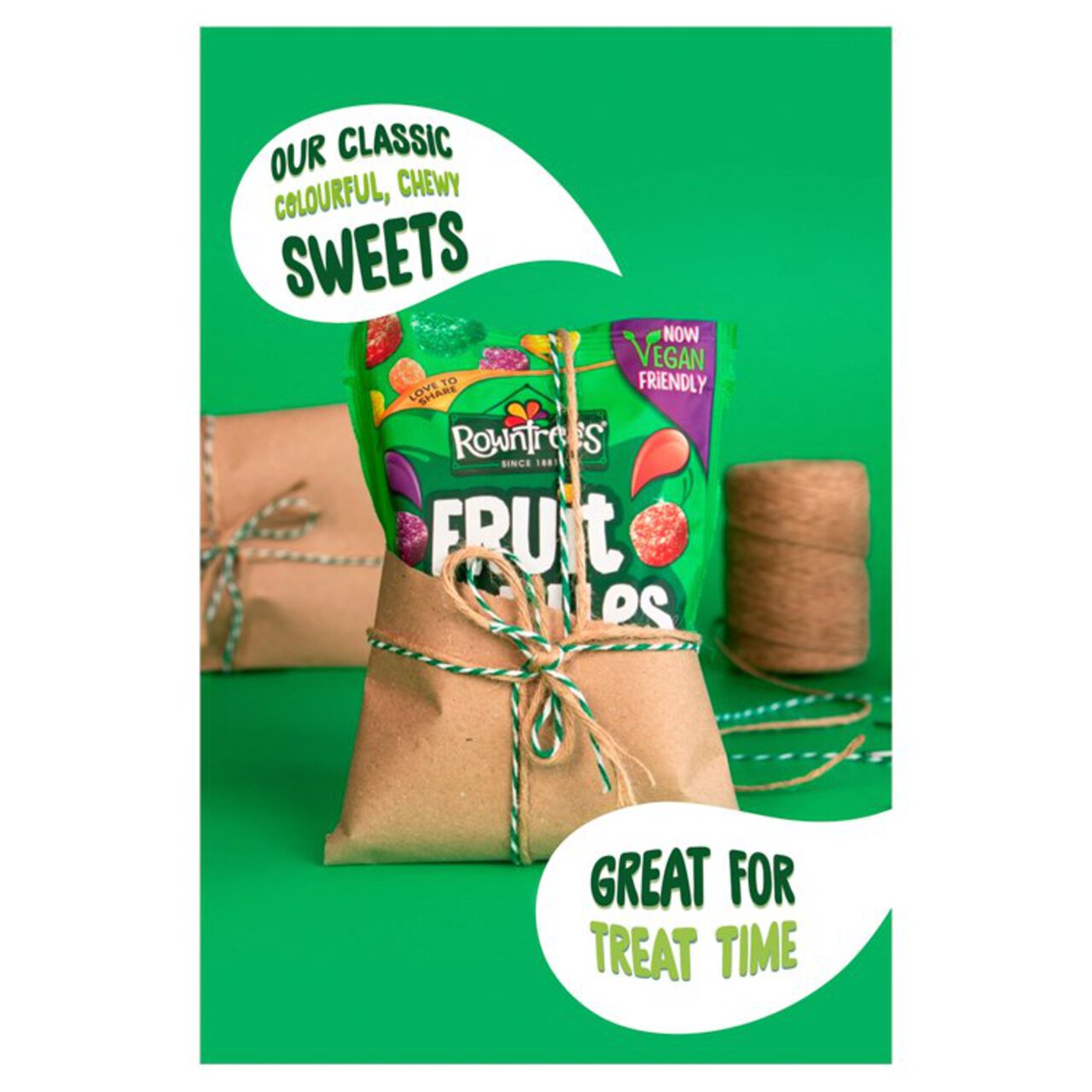 Rowntrees Fruit Pastilles Chewy Gummies 143g