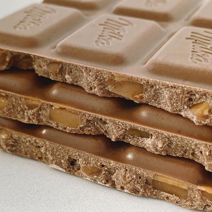[BestBefore-27Oct2025] Milka Alpine Daim Milk Chocolate Bar 100g
