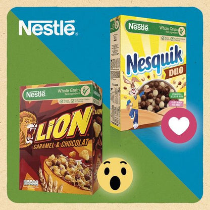 [Best Before 30-Nov-2024] Nestle Lion Caramel & Chocolate Cereal 400g