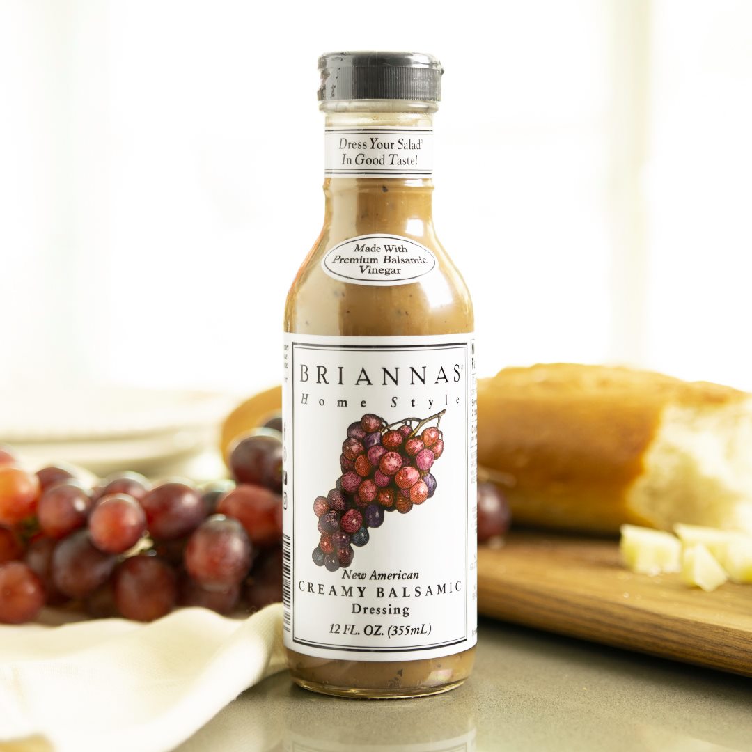 Briannas Home Style New American Creamy Balsamic Dressing 355ml