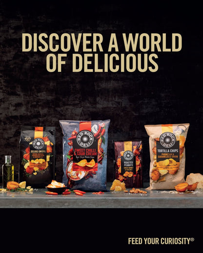 Red Rock Deli Lime & Black Pepper Potato Chips 165g