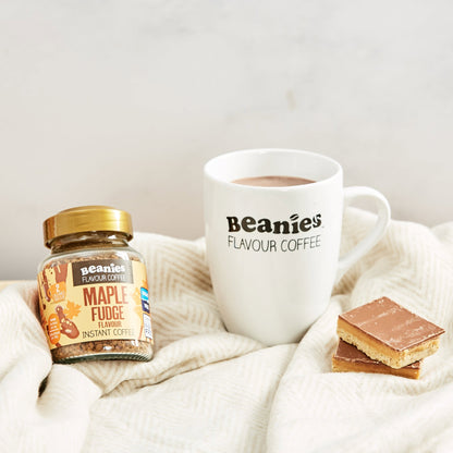 Beanies Maple Fudge Flavoured Instant Coffee 50g