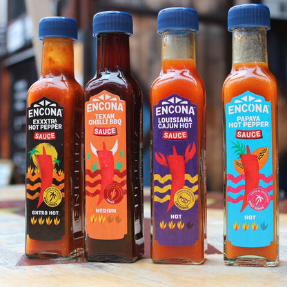 [Best Before31-Oct-2025] Encona Exxxtra Hot Pepper Sauce 142 ml ออนโคน่า ซอสพริกชนิดเผ็ดมาก 142มล.