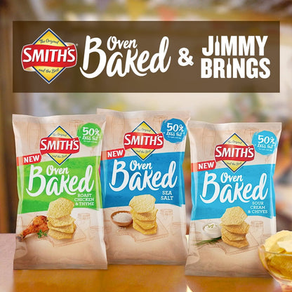 Smith's Baked Sour Cream & Chives Flavor Chips 130g