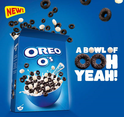 Oreo O's Cereal 350g โอรีโอ O's ซีเรียล 350 กรัม