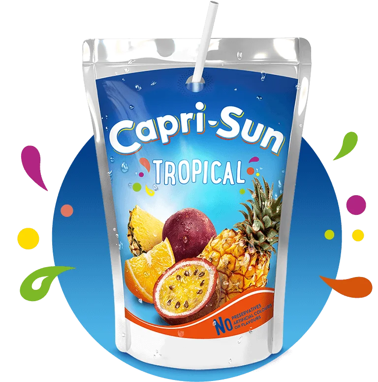 [BestBefore-30Nov2025] Capri-Sun Tropical 4 pack 200ml