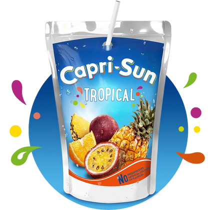 [BestBefore-30Nov2025] Capri-Sun Tropical 4 pack 200ml