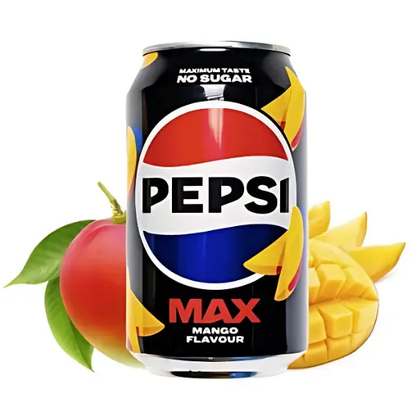 [BestBefore-30Nov2025] Pepsi Max Mango 330ml