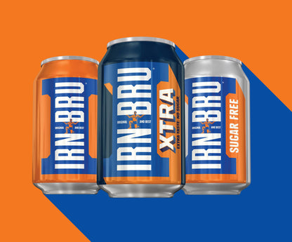 Irn Bru Sugar Free Soda 330ml