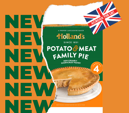 Hollands Potato & Meat Pies 4Pcs ฮอลแลนด์ พายมันฝรั่ง และ เนื้อ 4 ชิ้น