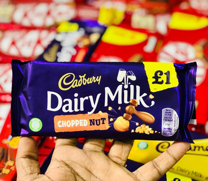 Cadbury Dairy Milk Chopped Nut Bar 95g
