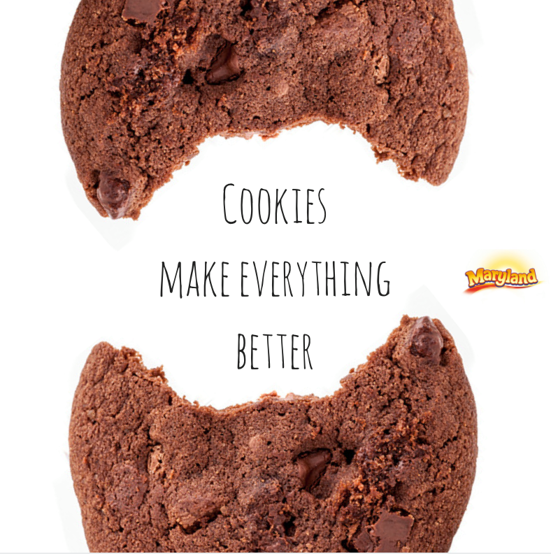 Maryland Treats Double Choc Cookies 200g แมรี่แลนด์ คุกกี้ดับเบิ้ลช็อกโกแลตชิพ 200 กรัม