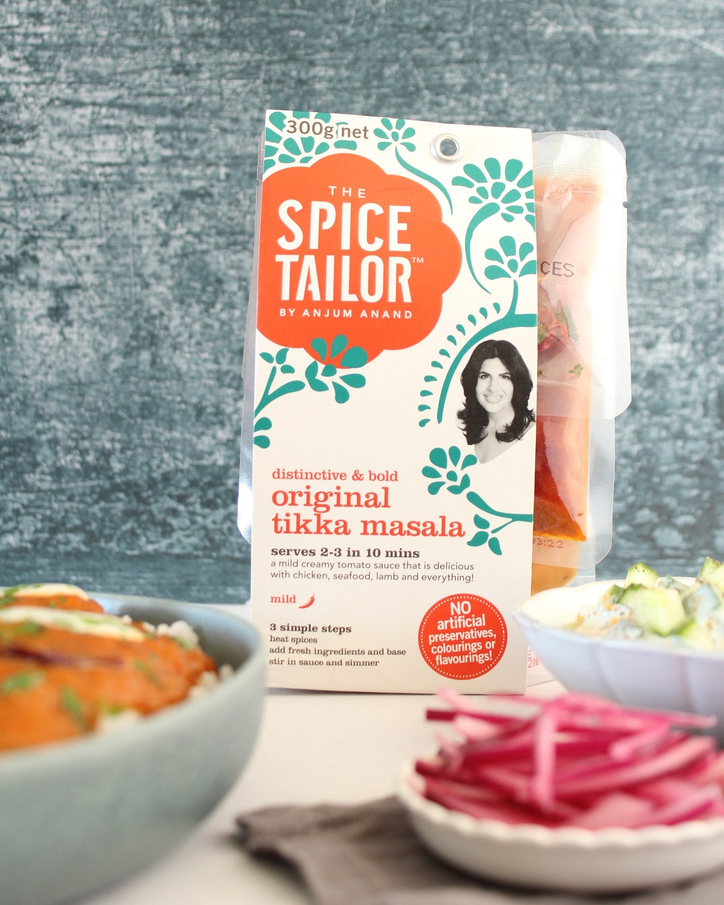 The Spice Tailor Tikka Masala Indian Curry Paste 125g เดอะ สไปซ์ เทเลอร์ ติ๊กก้า มาซาล่า ซอสแกงอินเดีย 125 กรัม