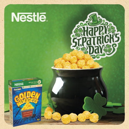 Nestle Golden Nuggets Cereal 375g เนสท์เล่ โกลเด้น นักเก็ต ซีเรียล 375 กรัม