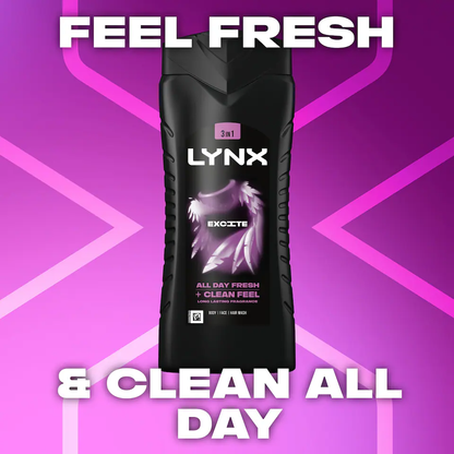 Lynx Shower Gel Refreshing  Excite 225ml