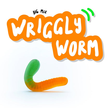 Bebeto Fizzy Whizzy Weenie Worms 150g