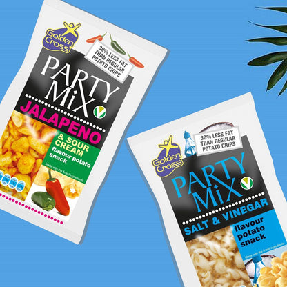 [BestBefore-03Oct2025] Golden Cross Jalapeno & Sour Cream Party Mix 125g