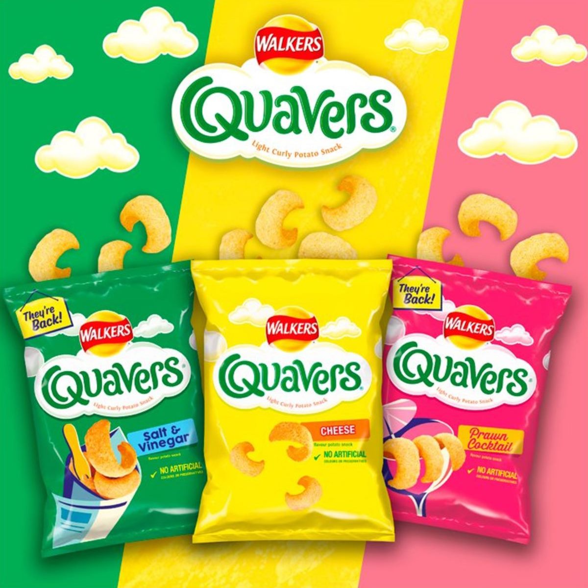 [BestBefore-28Sep2024] Walkers Quavers Grab Bag BBQ Sauce 34g Walkers ควาเวอร์ส แกร็บแบ็ก บาร์บีคิว 34กรัม