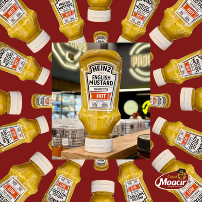 [Best Before 31-Jan-25] Heinz English Mustard Classic Style HOT 255g ไฮนซ์ อิงลิช มันตาร์ด คลาสสิค สไตล์ ฮ็อท 225กรัม