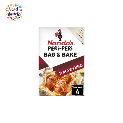 Nandos Peri Peri Bag & Bake Smokey BBQ Medium Powder Mix 20g