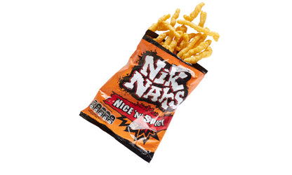 Nik Naks Nice ‘N’ Spicy Grab Bag Crisps 45g นิค แน็ค ไนซ์แอนด์สไปซี่แกร็บแบ็กคริสป์ 45 กรัม