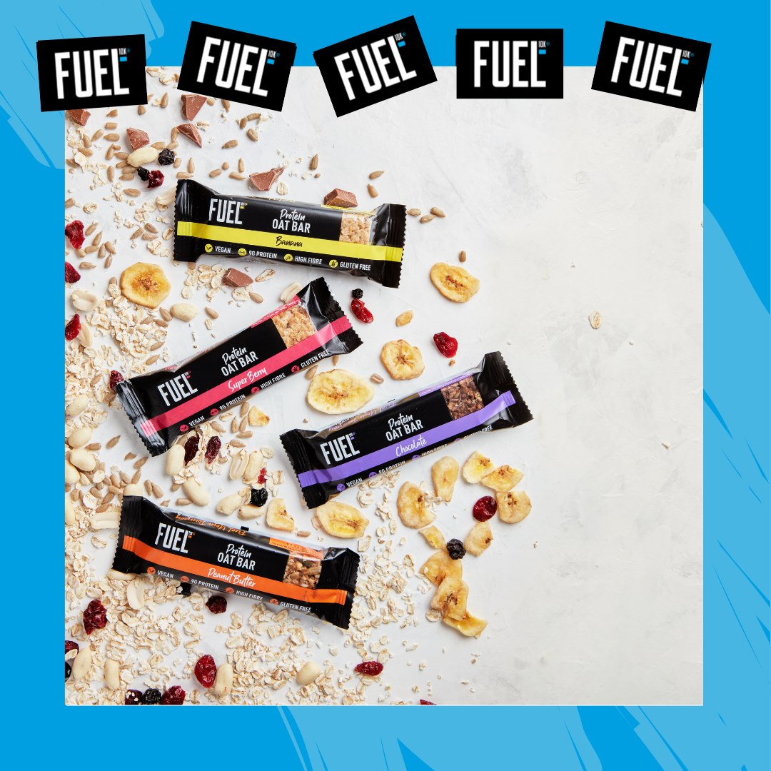 Fuel10K Protein Chocolate 3 Oat Bars Multipack 135g