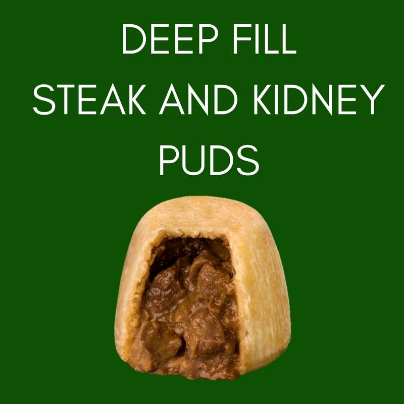 Hollands  Steak & Kidney Puddings  4 Pack ฮอลแลนด์ สเต็ก & พุดดิ้ง 4 แพ็ค