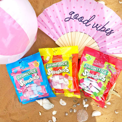 Swizzels Drumstick Squashies Rhubarb & Custard Flavour 120g