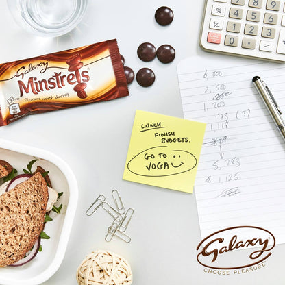 Galaxy Minstrels 3 Pack 126g กาแล็กซี่ ช็อกโกแลตนม 3 แพ็ค 126 กรัม