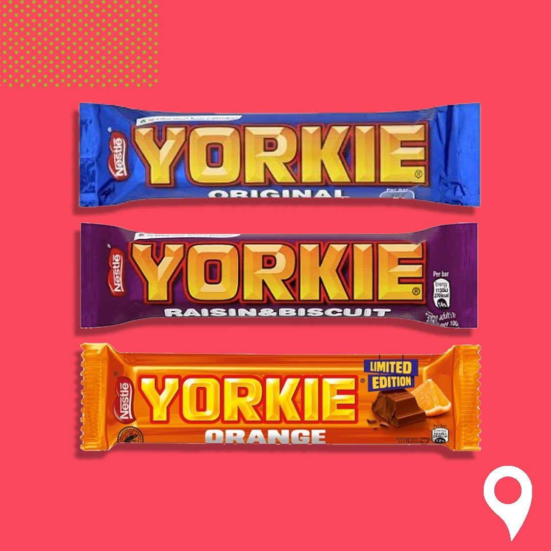 Yorkie Milk Chocolate Bar Multipack [3x46g] 138g ยอร์กี้ ช็อกโกแลตนมบาร์ แบบมัลติแพ็ค [ 3x46 กรัม] 138 กรัม