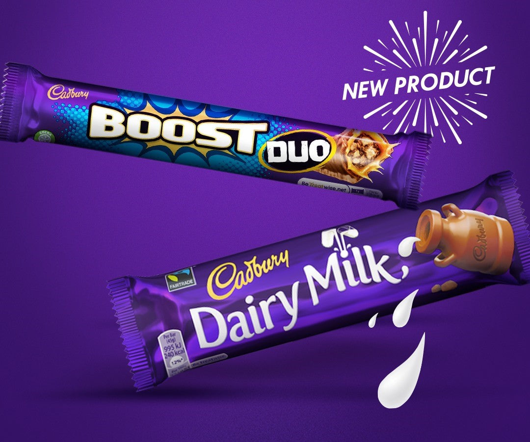Cadbury Boost Duo Chocolate Bar 63g