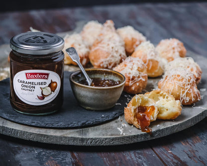 Baxters Caramelised Onion Chutney 290g แบ็กซ์เตอร์ ซอสหัวหอมคาราเมล 290 กรัม