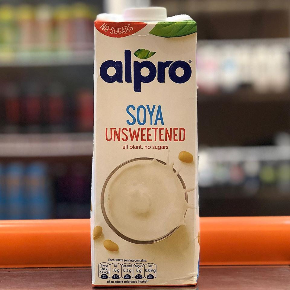 Alpro Soya Unsweetened Milk 1 Litre