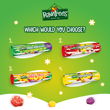 Rowntree's Jelly Tots Sweets Giant Tube 115g