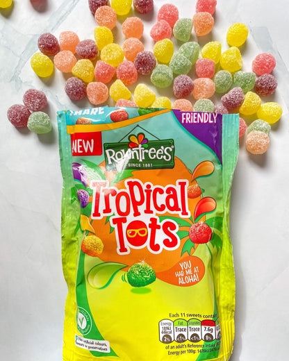 [BestBefore-31Aug2025] Rowntrees Jelly Tots Tropical Pouch 140g