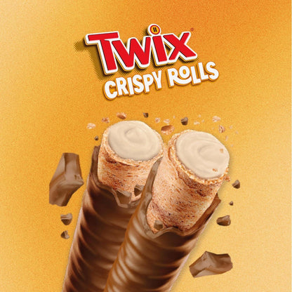 [BestBefore-10Aug2025] Twix Caramel Crispy Rolls 22.5g