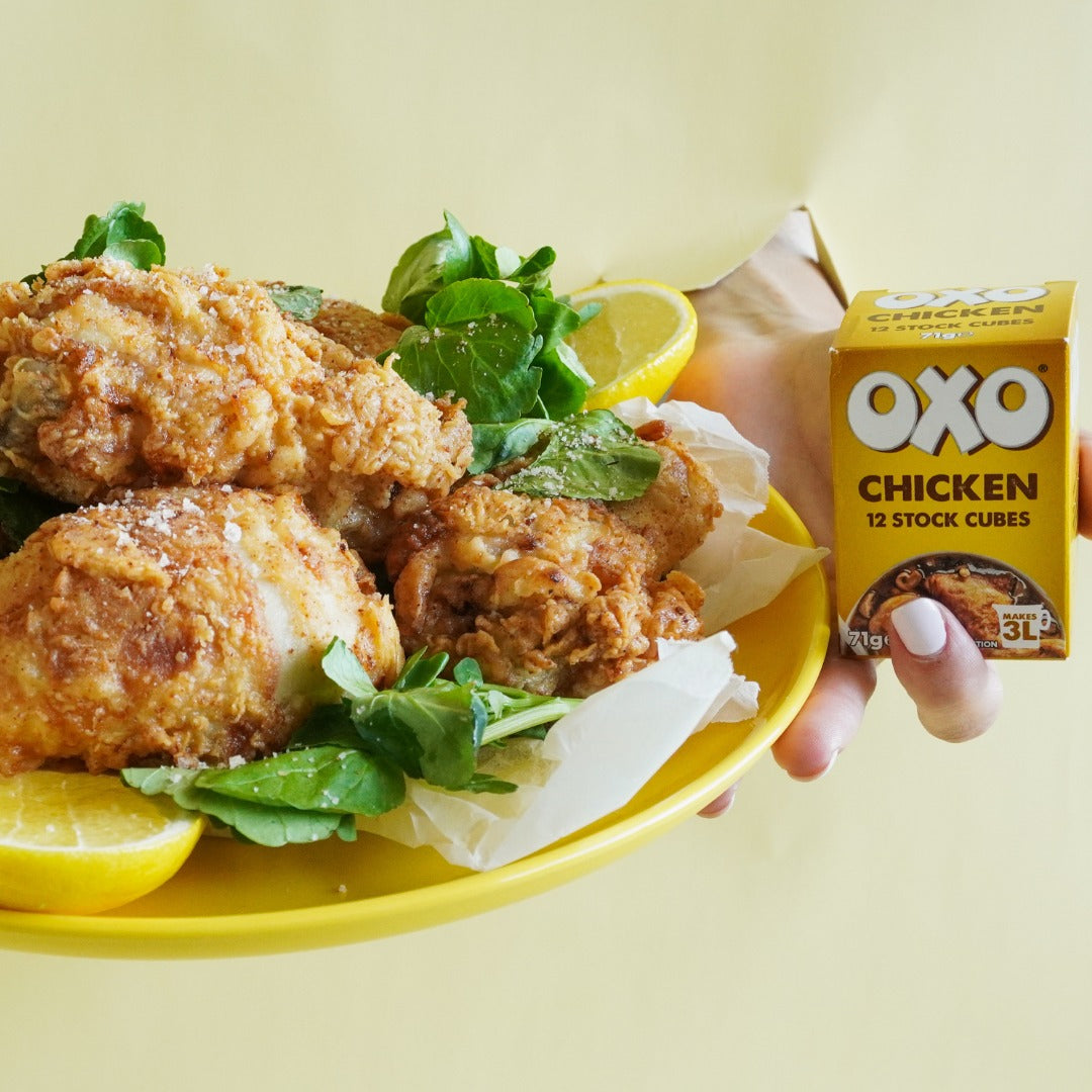 Oxo 12 Chicken Stock Cubes 71g อ็อกโซ่ ซุปก้อนรสไก่ 12 ก้อน