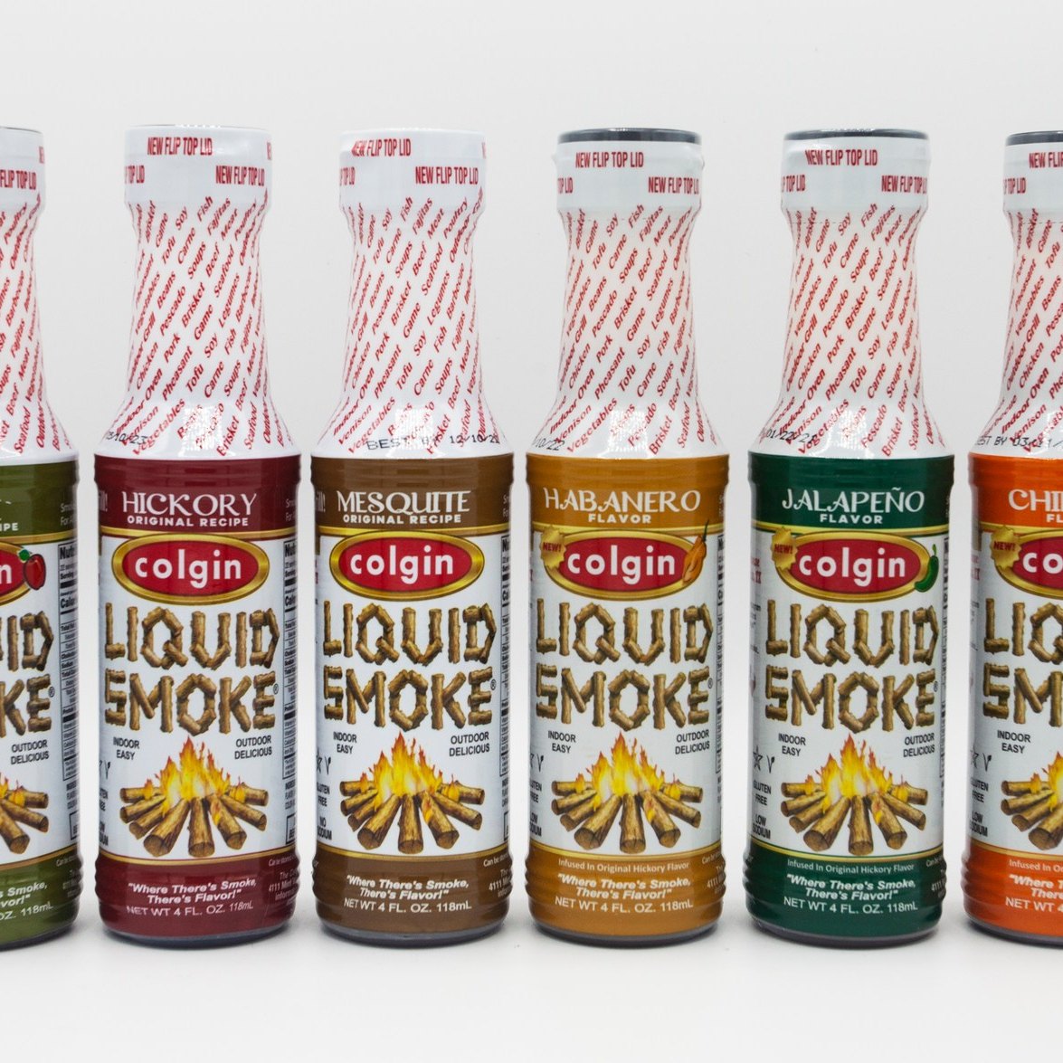 Colgin Pecan Flavoured Liquid Smoke 118ml โคลจิน น้ำยารมควัน กลิ่นพีแคน 118 มิลลิลิตร