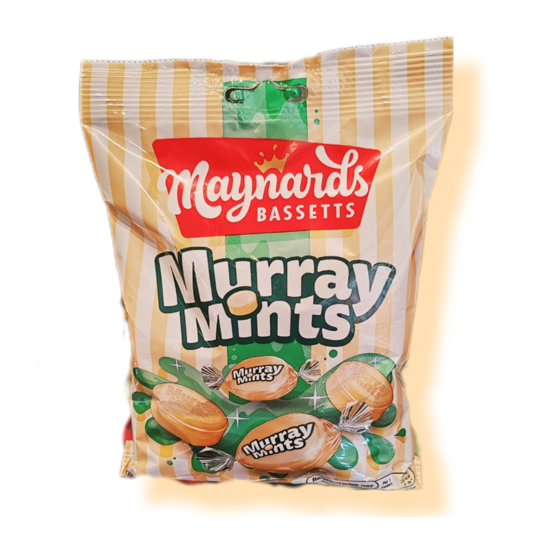 Maynards Bassetts Murray Mints 193g เมย์นาร์ด บาสเซตต์ ลูกอมรสมิ้นต์ และ เนยแบบคลาสสิก 193 กรัม