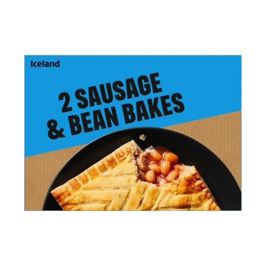 Iceland Sausage & Bean Bakes 2 Packs 280g