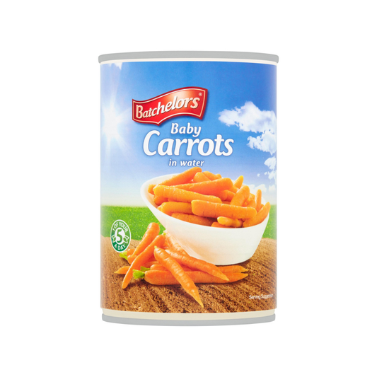 [Best Before30-Jun-2026]Batchelors Baby Carrots in Water 400g