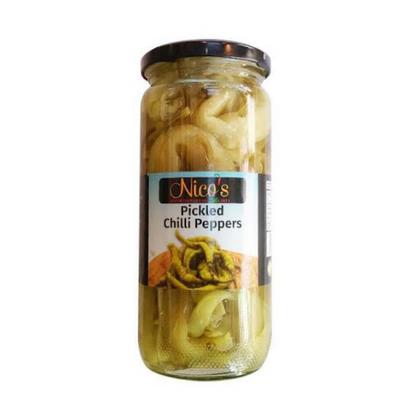 Nico's Pickled Chilli Peppers Mediterranean 440g